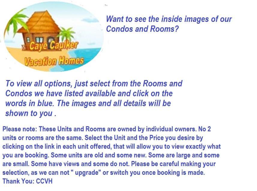 Beach Club Budget Rooms At Popeyes Caye Caulker Esterno foto